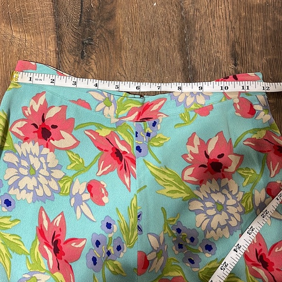 VTG Betsey Johnson Floral Vibrant Pants - Picture 5 of 5